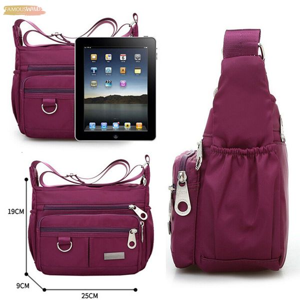 casual women waterproof nylon oxford messenger cross body bag shoulder bags large capacity multi pockets
casual women waterproof nylon oxford messenger cross body bag shoulder bags large capacity multi pockets