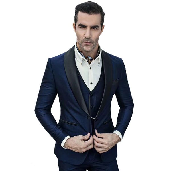 new arrival navy blue men wedding tuxedos black lapel slim fit groom tuxedos men blazer 3 piece suit(jacket+pants+tie+vest)66, Black;gray
new arrival navy blue men wedding tuxedos black lapel slim fit groom tuxedos men blazer 3 piece suit(jacket+pants+tie+vest)66, Black;gray