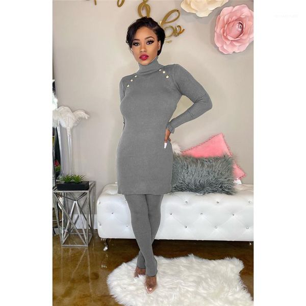 apparel womens designer button tracksuits long flare sleeve sweater and long pant fashion high neck womens, White 
apparel womens designer button tracksuits long flare sleeve sweater and long pant fashion high neck womens, White