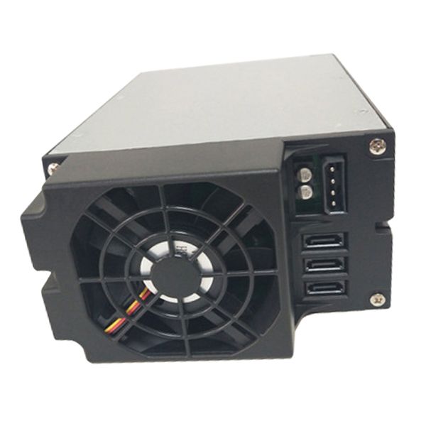 tray-less sata hard drive swap backplane / cage / mobile rack 2x 5.25inch to 3 3.5inch/2.5inch drive bays
tray-less sata hard drive swap backplane / cage / mobile rack 2x 5.25inch to 3 3.5inch/2.5inch drive bays