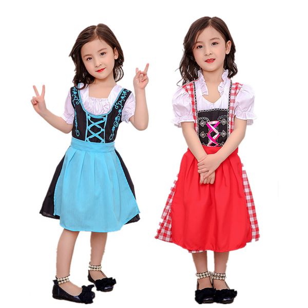 children german beer waiter costume girl oktoberfest dirndl dress kids halloween party outfit bavaria beer festival dress, Black;red
children german beer waiter costume girl oktoberfest dirndl dress kids halloween party outfit bavaria beer festival dress, Black;red