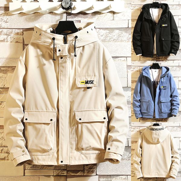fashion casual plus size fashion men's autumn casual patchwork jacket multiple pockets outwear coat man hands, Black;brown
fashion casual plus size fashion men's autumn casual patchwork jacket multiple pockets outwear coat man hands, Black;brown