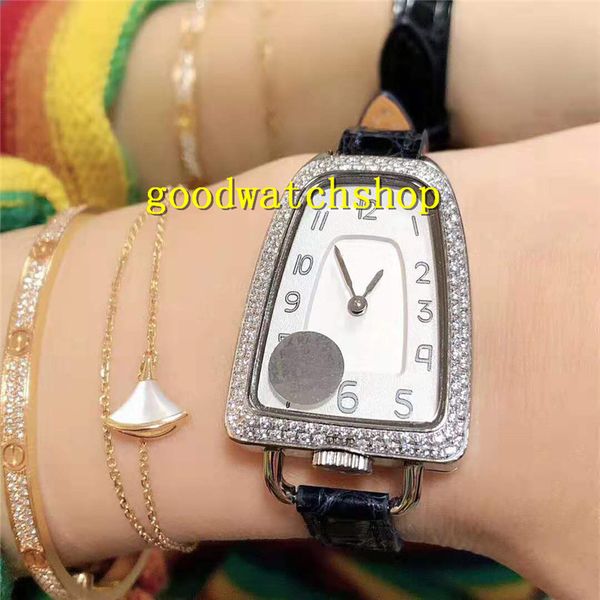 Galop D Diamond Ladies Watch Womens Watch Swiss Quartz Movement Sapphire Crystal Waterproof Italy Alligator Leather Strap