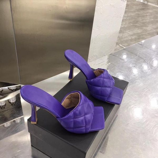 real leather high heel mules summer slippers party shoes women purple red brown plaid leather women shoes, Black
real leather high heel mules summer slippers party shoes women purple red brown plaid leather women shoes, Black