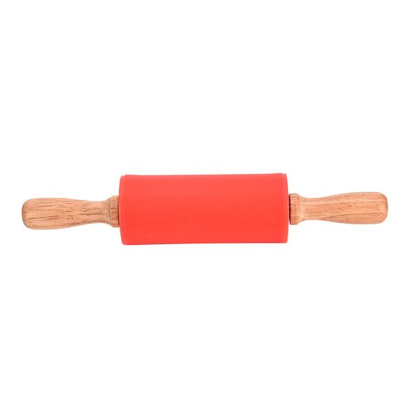 23cm mini silicone rolling pin 4 candy colors wood handle non-stick dough roller parent child diy baking pastry tools new #b5
23cm mini silicone rolling pin 4 candy colors wood handle non-stick dough roller parent child diy baking pastry tools new #b5