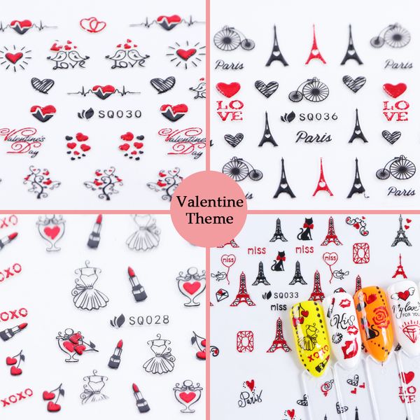 12 designs lips heart 3d nail art stickers tower valentine's day slider adhesive decal flake nails accessories lasq025-036, Black
12 designs lips heart 3d nail art stickers tower valentine's day slider adhesive decal flake nails accessories lasq025-036, Black