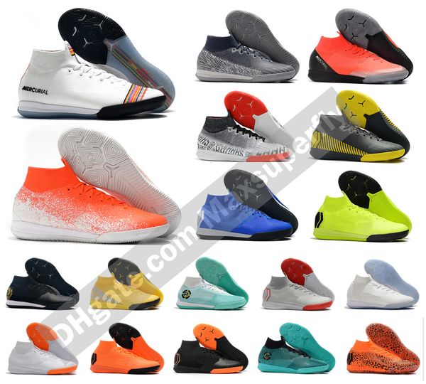 mercurial superflyx vi 6 elite ic in 360 indoor outdoor mens women boys soccer shoes cr7 ronaldo neymar njr football boots cleats size 35-45
mercurial superflyx vi 6 elite ic in 360 indoor outdoor mens women boys soccer shoes cr7 ronaldo neymar njr football boots cleats size 35-45