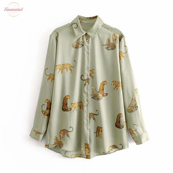 womens clothing animal prints shirt women spring 2020 new fashion long sleeve blouse female loose shirts, White
womens clothing animal prints shirt women spring 2020 new fashion long sleeve blouse female loose shirts, White