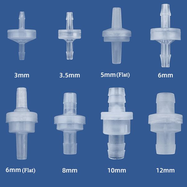 check valve plastic gas liquid one way valve check valve gas for hose water pipe silicone tube
check valve plastic gas liquid one way valve check valve gas for hose water pipe silicone tube