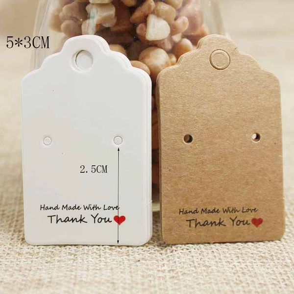 5*3cm kraft/white diy handmade with dispaly & package hanging card cute stud earring tag card 100pcs per lot, Pink;blue
5*3cm kraft/white diy handmade with dispaly & package hanging card cute stud earring tag card 100pcs per lot, Pink;blue