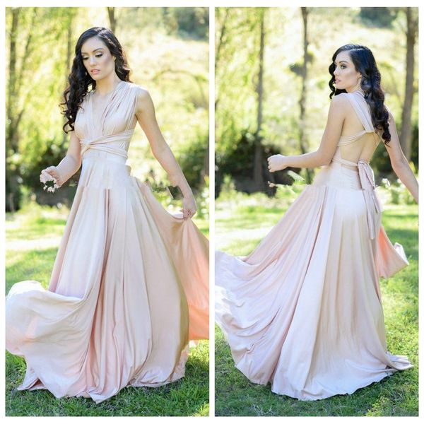 2019 deep v-neck a-line long bridesmaids dresses backless formal vestidos de bridesmaid prom party gowns sleeveless honor of maid, White;pink
2019 deep v-neck a-line long bridesmaids dresses backless formal vestidos de bridesmaid prom party gowns sleeveless honor of maid, White;pink