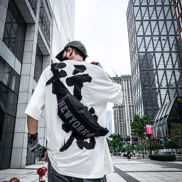 men's tide small chest bag reflective letter printing cool trend hip-hop hip-hop bag female sports waist
men's tide small chest bag reflective letter printing cool trend hip-hop hip-hop bag female sports waist