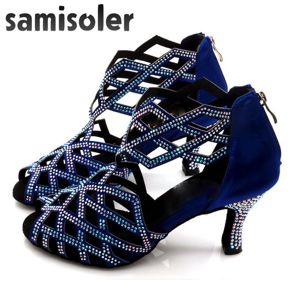 samisoler dance shoes, diamond high-heeled dance shoes and rhinestones, latino shoes, zipper, convenient and simple
samisoler dance shoes, diamond high-heeled dance shoes and rhinestones, latino shoes, zipper, convenient and simple