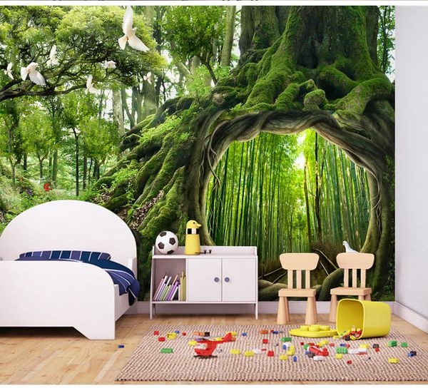 2019 new 3d wallpaper magic forest cafe children's room wall decoration fantasy beautiful wall paper
2019 new 3d wallpaper magic forest cafe children's room wall decoration fantasy beautiful wall paper