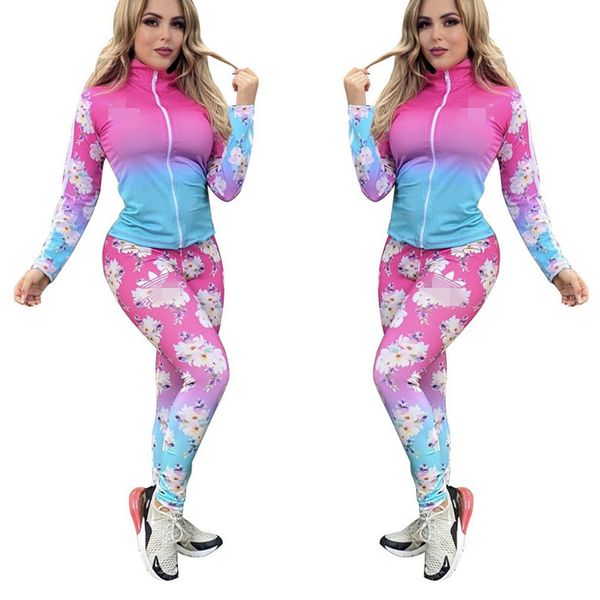 fashion printed women's set jacket+pant two piece set spring autumn long sleeve set casual ladies tracksuit suits, White
fashion printed women's set jacket+pant two piece set spring autumn long sleeve set casual ladies tracksuit suits, White