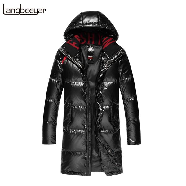 grade 90% duck down 2019 winter fashions long down jacket mens waterproof streetwear feather coat hooded warm men clothing, Black
grade 90% duck down 2019 winter fashions long down jacket mens waterproof streetwear feather coat hooded warm men clothing, Black