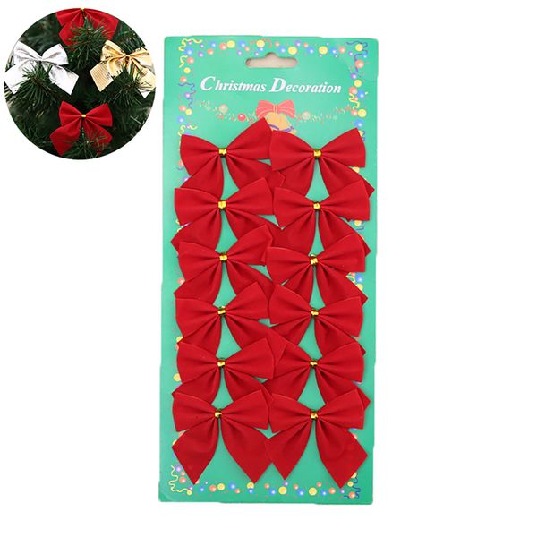 12pcs/set christmas bow decoration xmas bowknot bell diy christmas bows wreaths decoration gift box ornament(red) red
12pcs/set christmas bow decoration xmas bowknot bell diy christmas bows wreaths decoration gift box ornament(red) red