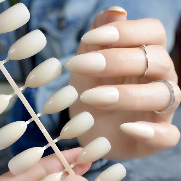new pointed solid nude fake nails soft nude stiletto false nails full cover pure colour candy khaki beige oval sharp, Red;gold
new pointed solid nude fake nails soft nude stiletto false nails full cover pure colour candy khaki beige oval sharp, Red;gold