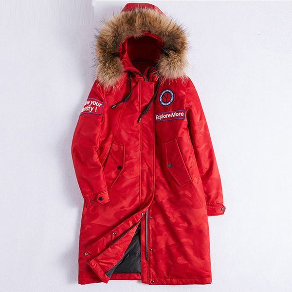 down jacket woman hooded coats winter women big raccoon fur collar sport parka casual duck down parkas mujer yp2110, Black
down jacket woman hooded coats winter women big raccoon fur collar sport parka casual duck down parkas mujer yp2110, Black