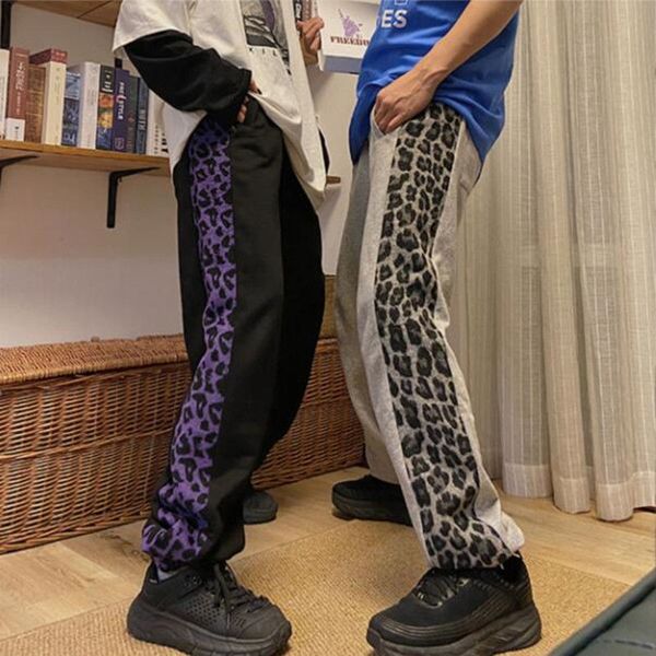black leopard print pants women casual loose summer autumn hip hop harem pants korean elastic waist triangle cargo girl, Black;white
black leopard print pants women casual loose summer autumn hip hop harem pants korean elastic waist triangle cargo girl, Black;white