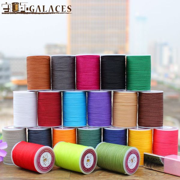 yarn 0.6mm strong tenacity 95m/roll leather sewing wax thread hand stitching cord craft diy tool findings for bracelet necklace, Black;white
yarn 0.6mm strong tenacity 95m/roll leather sewing wax thread hand stitching cord craft diy tool findings for bracelet necklace, Black;white