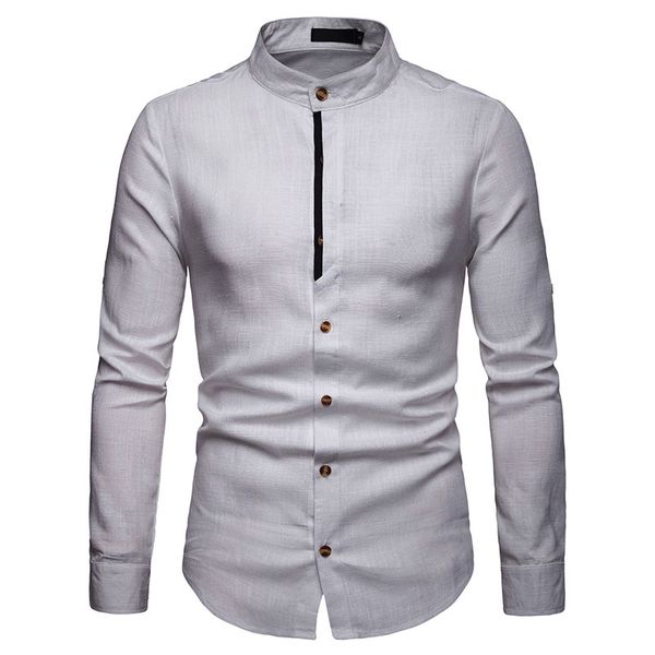 men solid color regular-fit shirt fashion streetwear social clothing business dress hip hop male harajuku comfortable, White;black
men solid color regular-fit shirt fashion streetwear social clothing business dress hip hop male harajuku comfortable, White;black