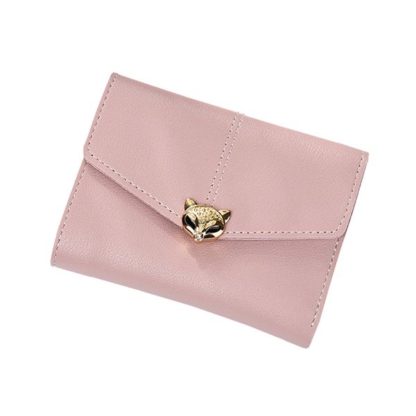 short female wallet new fashion women small purses solid color tri-fold wallets multi-card slots hasp metal hasp money purse, Red;black
short female wallet new fashion women small purses solid color tri-fold wallets multi-card slots hasp metal hasp money purse, Red;black