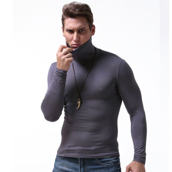 youth solid color mens brand long sleeve bottoming shirt boys skinny turtleneck underwear new fashion trend style, White;black
youth solid color mens brand long sleeve bottoming shirt boys skinny turtleneck underwear new fashion trend style, White;black