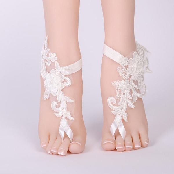 elegant lace wedding barefoot sandals anklets shoes with toe sandbeach bridal beach sunbathing 2020, Red;blue
elegant lace wedding barefoot sandals anklets shoes with toe sandbeach bridal beach sunbathing 2020, Red;blue