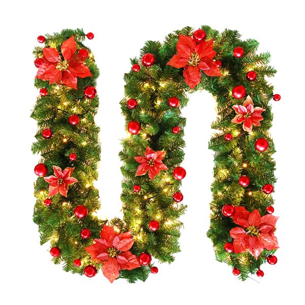 1pc 2.7-meter led string light colorful creative christmas red tree vine decorative light lamp for xmas party favors home decor
1pc 2.7-meter led string light colorful creative christmas red tree vine decorative light lamp for xmas party favors home decor