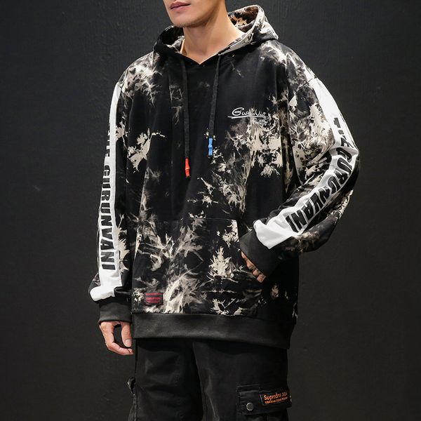 dropshipping autumn 2019 mens streetwear tie dyeing pullover men patchwork letter print mens losse hooded sweatshirt, Black
dropshipping autumn 2019 mens streetwear tie dyeing pullover men patchwork letter print mens losse hooded sweatshirt, Black