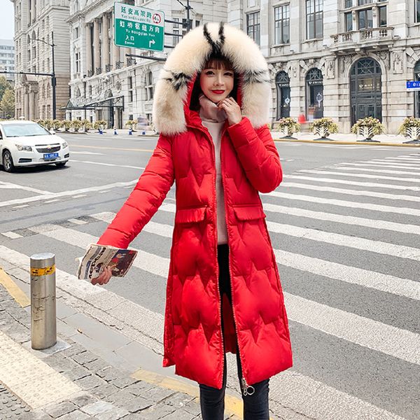 2019 new women winter jacket european style hooded with fur collar female winter coat loose oversized womens long parka outwear, Tan;black
2019 new women winter jacket european style hooded with fur collar female winter coat loose oversized womens long parka outwear, Tan;black