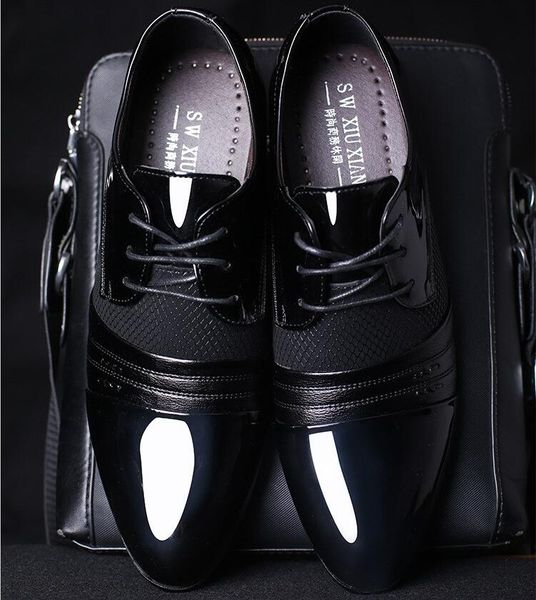 italian mens shoes brands wedding formal oxford shoes for mens pointed toe dress shoes sapato masculino, Black
italian mens shoes brands wedding formal oxford shoes for mens pointed toe dress shoes sapato masculino, Black
