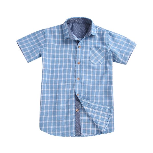 3-10 summer toddler kids baby boy blue plaid shirt blouse formal clothes summer causal clothes, White;black
3-10 summer toddler kids baby boy blue plaid shirt blouse formal clothes summer causal clothes, White;black