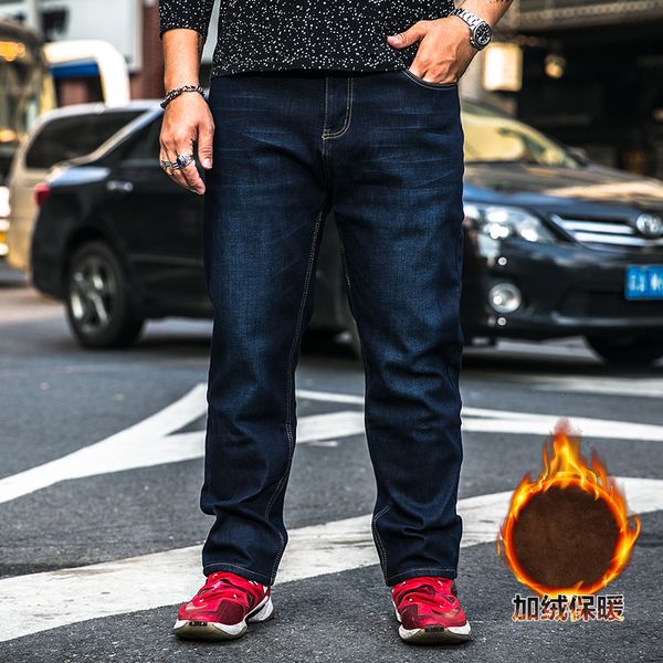plus size 28-40 42 44 46 48 jeans for men winter warm fleece thickening blue pants mens casual straight slim trousers male 2019
plus size 28-40 42 44 46 48 jeans for men winter warm fleece thickening blue pants mens casual straight slim trousers male 2019