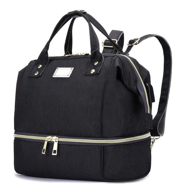 cysincos outdoor momi bag oxford zipper multifunction double shoulder bag mom backpack large capacity bottle insulation package
cysincos outdoor momi bag oxford zipper multifunction double shoulder bag mom backpack large capacity bottle insulation package