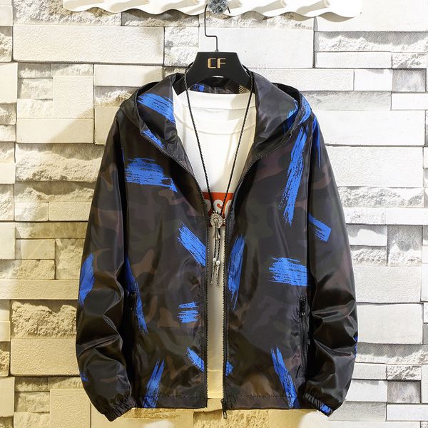 spring clothing men's large size jacket students casual fashion city youth versatile outdoor hooded men's wear, Black;brown
spring clothing men's large size jacket students casual fashion city youth versatile outdoor hooded men's wear, Black;brown