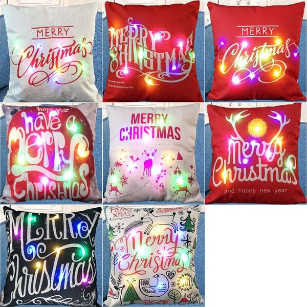 led light luminous pillow case linen pillow covers cushion cover santa claus printed pillowcase sofa car decor dhl an2016
led light luminous pillow case linen pillow covers cushion cover santa claus printed pillowcase sofa car decor dhl an2016
