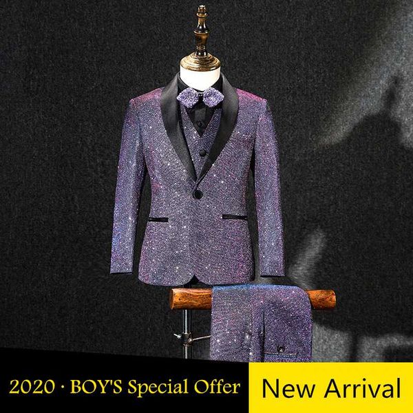 pattern type front style pant closure boy's suit set three-piece set children suit dresses, Black
pattern type front style pant closure boy's suit set three-piece set children suit dresses, Black