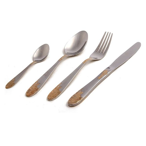 popular selling flatware set 72 pieces whole cutlery gold finishing knife spoon fork set with wooden case for 12 persons using
popular selling flatware set 72 pieces whole cutlery gold finishing knife spoon fork set with wooden case for 12 persons using