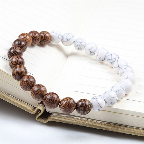 bracelet for women 8mm wood beads lava stone black white beaded natural elastic meditation men bangle couple yoga prayer jewelry
bracelet for women 8mm wood beads lava stone black white beaded natural elastic meditation men bangle couple yoga prayer jewelry