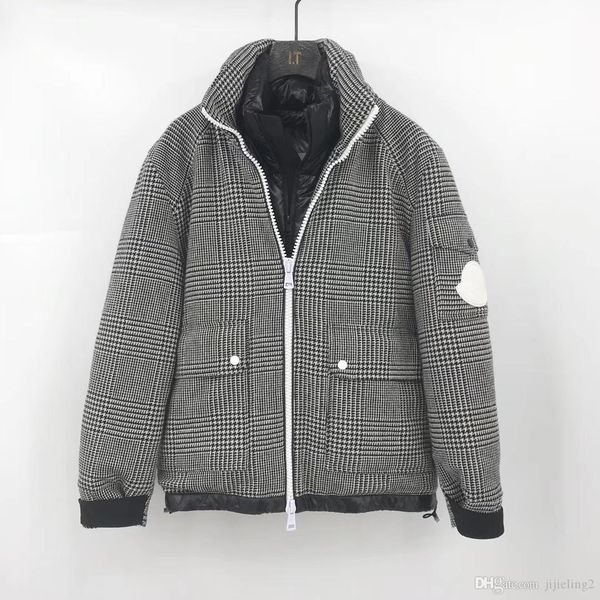 2019 winter mens designer double layer down jacket chinese size jackets ~ have the lable and tag ~ designer down jacket for mens, Black 
2019 winter mens designer double layer down jacket chinese size jackets ~ have the lable and tag ~ designer down jacket for mens, Black