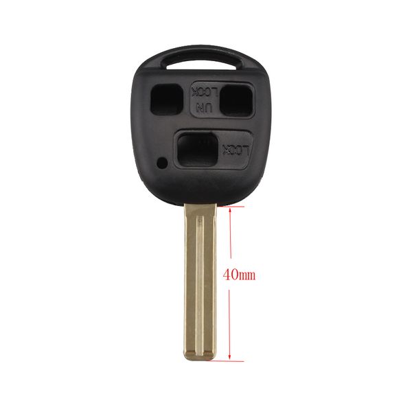 3 Button Uncut Blade TOY48 Remote Key Shell For LEX ES300 GS300 GS430 GX470 LS200 LS300 LS400 RX300 Key Case
3 Button Uncut Blade TOY48 Remote Key Shell For LEX ES300 GS300 GS430 GX470 LS200 LS300 LS400 RX300 Key Case