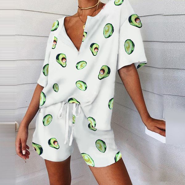 women's print pajama set summer tie-dye 2 piece set women's tracksuit t-shirt suits female casual suits 2020 v-neck top, Blue;gray
women's print pajama set summer tie-dye 2 piece set women's tracksuit t-shirt suits female casual suits 2020 v-neck top, Blue;gray