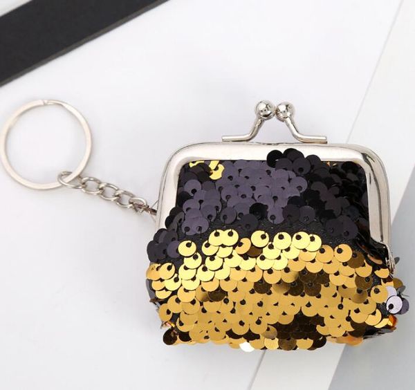 min wallet women pu sequin coin purses keychain mix color hasp coin change size 5*6cm, Red;black
min wallet women pu sequin coin purses keychain mix color hasp coin change size 5*6cm, Red;black