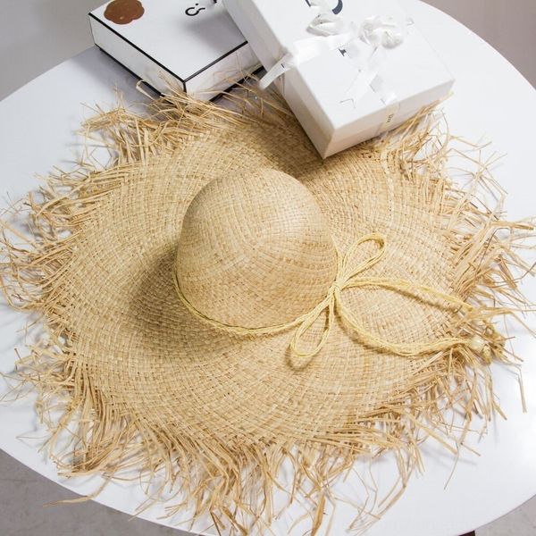 summer woolen big eaves lafite straw sunscreen straw women's tide beach hat seaside holiday sunscreen hat tide, Blue;gray
summer woolen big eaves lafite straw sunscreen straw women's tide beach hat seaside holiday sunscreen hat tide, Blue;gray