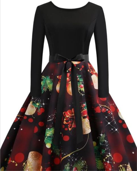spring female floral printed dress women crew neck panelled dresses luxury ladies holidays fashion designer long sleeve clothing, Black;gray
spring female floral printed dress women crew neck panelled dresses luxury ladies holidays fashion designer long sleeve clothing, Black;gray