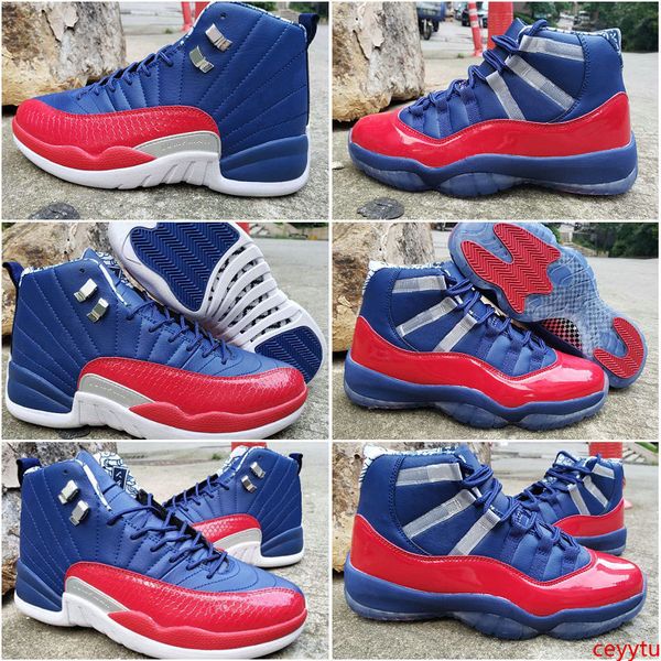 new jumpman 11 12 mens basketball shoes navy blue gym red trainers sports sneakers 11s 12s designer athletic sneakers size us7-13
new jumpman 11 12 mens basketball shoes navy blue gym red trainers sports sneakers 11s 12s designer athletic sneakers size us7-13