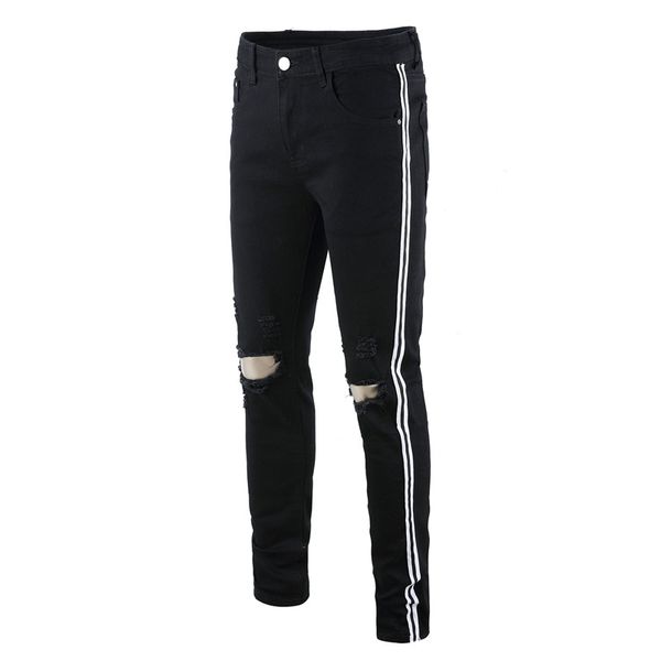 holes men designer black jeans green red ribbon stretch mens jeans fashion mens pencil pants, Blue
holes men designer black jeans green red ribbon stretch mens jeans fashion mens pencil pants, Blue