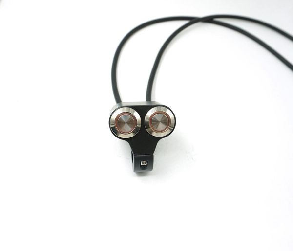 1 pcs two-in-one switch with self-locking button for led aluminium alloy handlebar of motorcycle electric bicycle
1 pcs two-in-one switch with self-locking button for led aluminium alloy handlebar of motorcycle electric bicycle